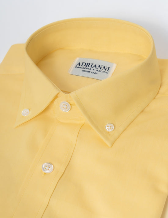 Camisa oxford amarillo