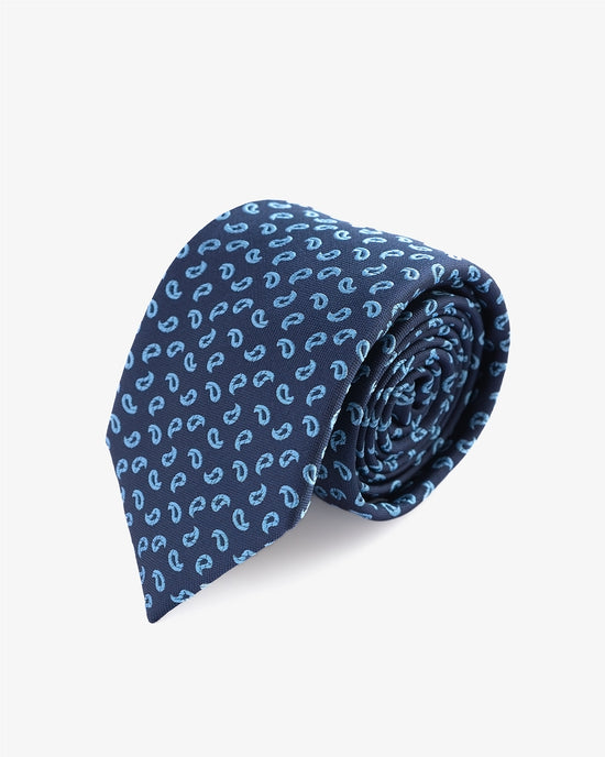 Corbata "Lester" amebas azules