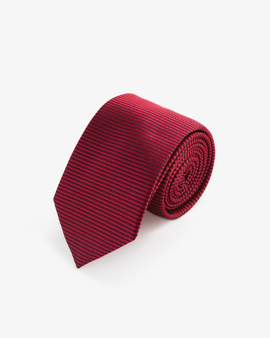 Corbata "Lester" color vino